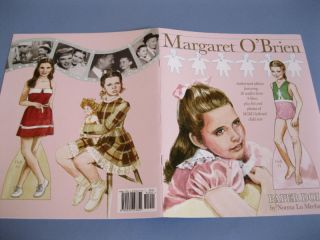 MARGARET OBRIEN Paper Dolls by Norma Lu Meehan and Paper Studio Press