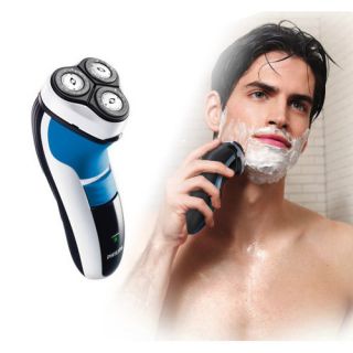 Phillips Mens Electric Shaver HQ6970 Blue Wet Dry Rechargeable
