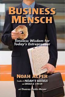 Business Mensch by Noah Alper Founder Noahs Bagels Holiday Gift Item