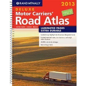 Rand McNally 2013 Deluxe Motor Carriers Road Atlas by Rand McNally