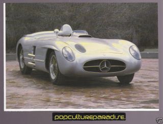 1955 Mercedes Benz 300 SLR Race Car Picture Postcard