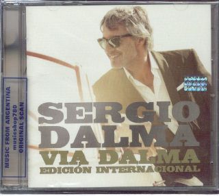 Sergio Dalma Via Dalma Edicion Internacional 2 Bonus Tracks SEALED CD