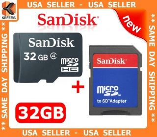 SanDisk 32GB Class 4 MicroSD Memory Card 32 GB Micro for Smartphones