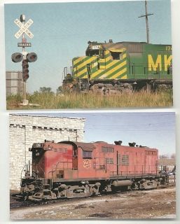 Missouri Kansas Texas Train Postcards My No 51