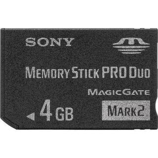 Sony 4GB Memory Stick Pro Duo Media ZMC