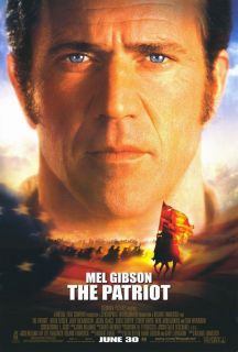 The Patriot 27 x 40 Movie Poster Mel Gibson Ledger B