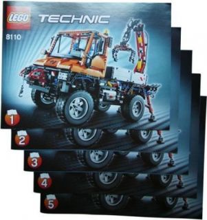 Lego Technic 8110 Mercedes Benz Unimog U 400 Instructions Only 5 New