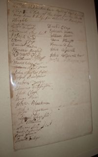 1780 Revolutionary War Payroll Dorchester Signed Boston