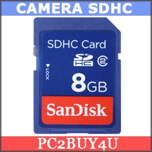 Nikon Coolpix S70 S710 S8000 8GB Memory Card SanDisk