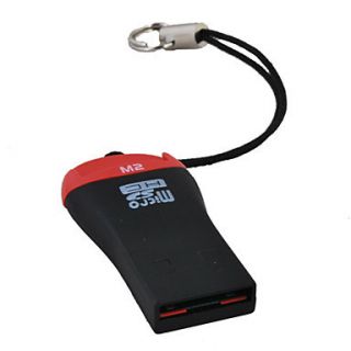 USB Card Reader for Micro SD Memory Stick Micro M2 1GB 2GB 4GB 8GB