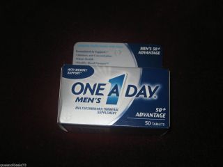 Advantage One A Day Multi Vitamins 50 Tablets w/Memory Support 10/13
