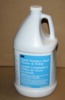 3M Liquid Stainless Steel Aluminum Metal Cleaner and Polish 19930 NEW