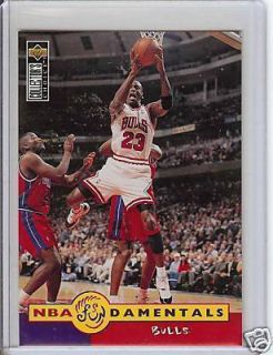 Michael Jordan 1996 97 Upper Deck NBA Fundamentals 195