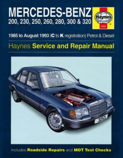 Mercedes Benz W124 E 230E 280E 300E 320E Haynes Manual