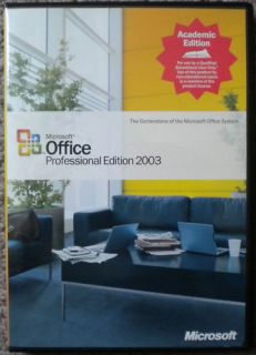 Microsoft MS Office 2003 Professional word excel access powerpoint