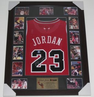 Michael Jordan Signed Chicago Bulls jersey Limited Edition of 50 WITH