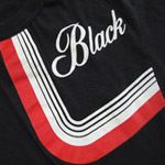 RARE 80s Vintage Black Label Beer T Shirt Carling Canada Large