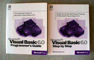 Microsoft Visual Basic 6 6.0 #4189 Programmers Guide & Step by Step
