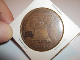Oral Roberts Prayer Liberty Bell 1973 Token Copper Coin L K