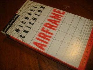Airframe Michael Crichton Audiobook Audio Book Cassette 0679452664