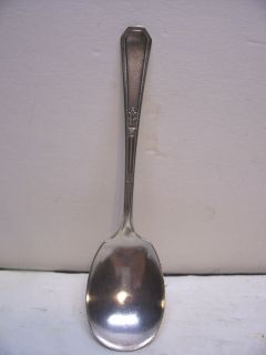 Vintage Silverplated Spoon Wm Rogers Son AA Pat APD for Soup Spoon