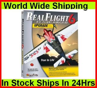 Great Planes RealFlight 6 Upgrade for G4 and Above Real Flight G4 G4 5