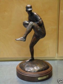 Nolan Ryan Bob Pack 17 inch Bronze Statue Number 76 100