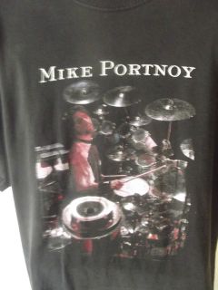 Mike Portnoy Dream Theater Rare Sabian Signature Drum Cymbals T Shirt