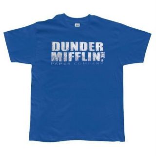 The Office Dunder Mifflin Paper Company Logo T Shirt Size XXL New