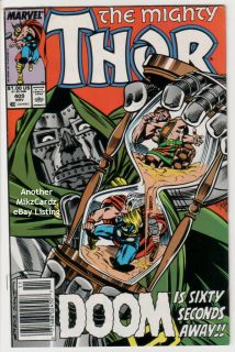 The Mighty Thor 409 Nov 1989 Good Condition Comic Book
