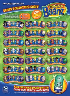 You Pick You Choose Mighty Beanz Moose Common 2010 Series1