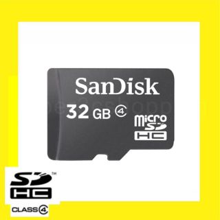 SanDisk 32GB Micro SDHC SD HC MicroSD Flash Memory Card Class 4 32G 32