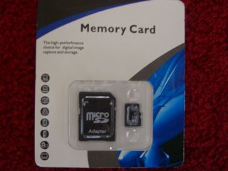 32GB MicroSD Memory Card Adaptor