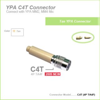 YPA C4T Adapter for Audio Technica Wireless Microphones