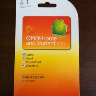 Microsoft Office Home Student 2010