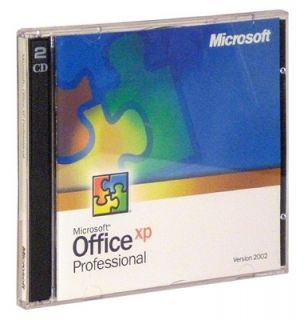 Microsoft Office XP 2002 Professional Upgrade