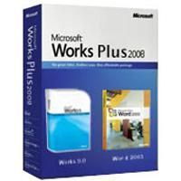 Microsoft Works Plus 2008 Contains Both Word 2003 and Works 9 9 0