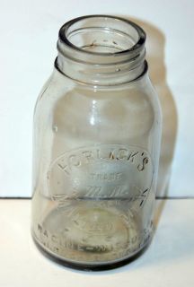Horlicks Malted Milk Vintage Bottle 5 Slouch England