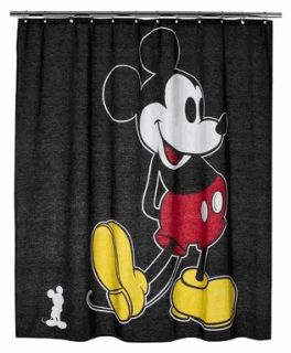 Disney Mickey Mouse 100 Cotton Shower Curtain