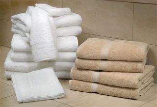 Piece Bath Towel Set 100 Pima Cotton in White 1888 Mills Made in the