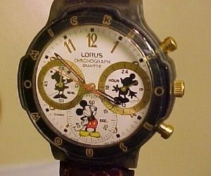 Mickey Mouse Chronograph Quartz Watch Lorus Disney
