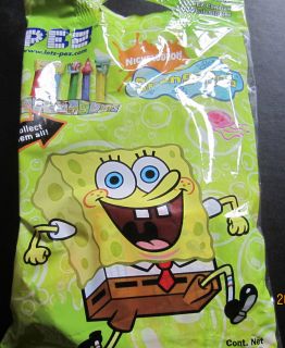 Spongebob Patrick Squarepants Pez Candy Gift Bag from Europe