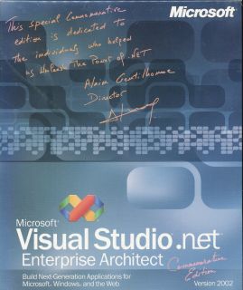 Microsoft Visual Studio Net Enterprise Architect