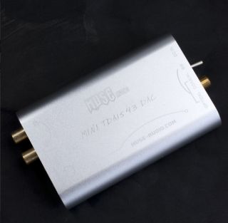 Hi Fi Mini Audio DAC Decoder Built in Philip IC TDA1543 DIR9001 Power