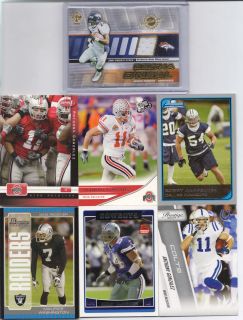 Patriots 7 Card Lot 2 Anthony Gonzalez RCS Deltha ONeal Jersey 2