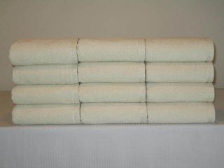 Velour Hand Towels in Ivory Made in The USA by 1888 Mills
