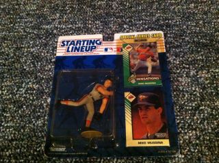 1993 Starting Lineup Mike Moose Mussina Yankees Baltimore Orioles MIP
