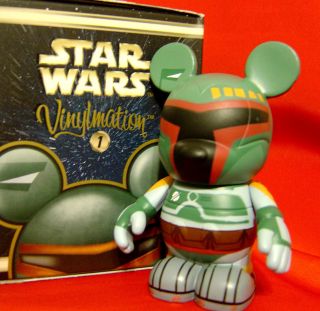 Disney Vinylmation Star Wars Series 1 Weekends Boba Fett Bounty Hunter