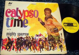 Mighty Sparrow Calypso Time RA 2121 LP