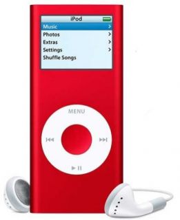Apple iPod Nano 2nd Generation Red 4 GB  Player